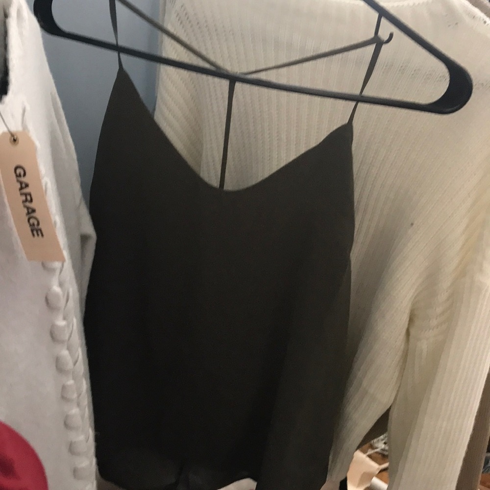 hunter green top